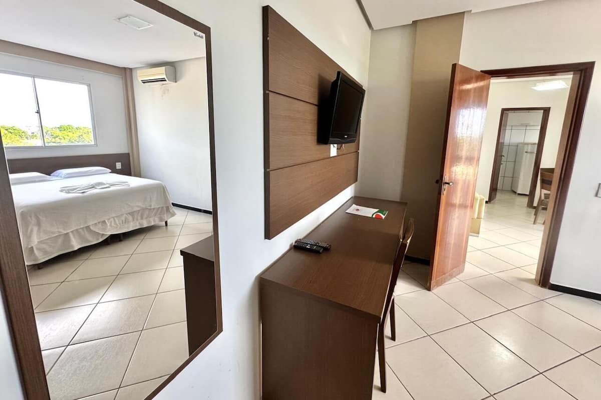 Apartment, City View | 1 bedroom, premium bedding, pillow-top beds, desk