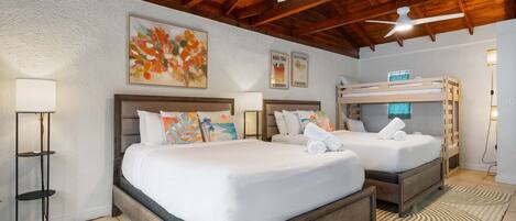 1 chambre, fer et planche à repasser, Wi-Fi gratuit, draps fournis