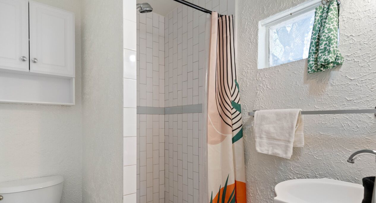 Eco-friendly toiletries, hair dryer, towels, soap