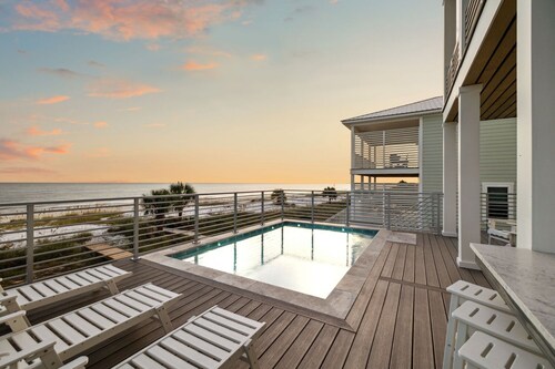 New Listing! Private Pool! Elevator! Private Beach Access!