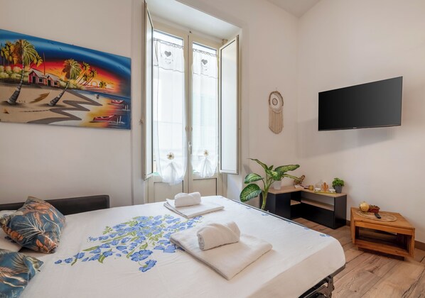 1 Schlafzimmer, Bügeleisen/Bügelbrett, WLAN, Bettwäsche