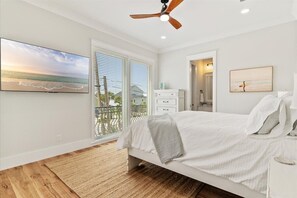 6 bedrooms, iron/ironing board, travel cot, WiFi