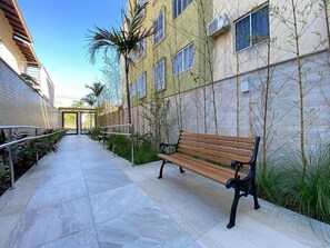 Apartamento ejecutivo | Terraza o patio