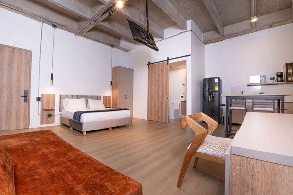 Desk, iron/ironing board, free WiFi, bed sheets