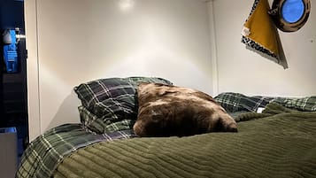 House | 1 bedroom, iron/ironing board, bed sheets