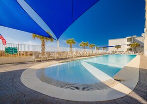 Outdoor pool - San Carlos 1008 (Gulf Shores)