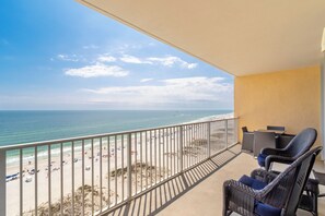 Deluxe Condo, 2 Bedrooms, Balcony, Beach View | View from room - San Carlos 1008 (Gulf Shores)