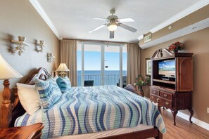 Appart'hôtel Deluxe, 2 chambres, balcon, vue plage | Décoration personnalisée, ameublement personnalisé