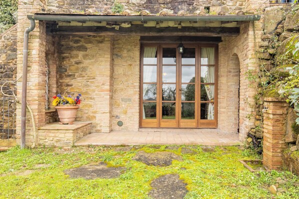 Majoituspaikan julkisivu