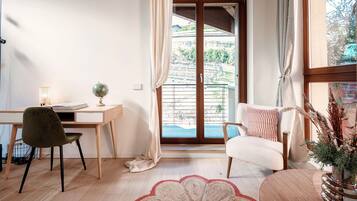 Apartment, Seeblick | 2 Schlafzimmer, hochwertige Bettwaren, Daunenbettdecken