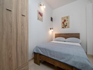 1 quarto, roupa de cama