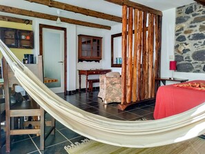 1 bedroom, desk, travel crib, free WiFi