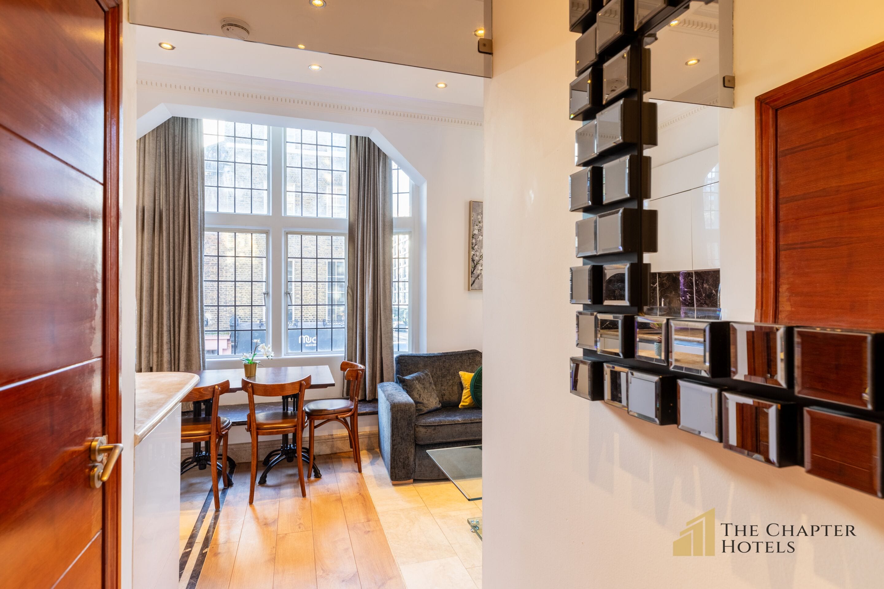 Executive Apartment, Private Bathroom (Two Bedroom) | Desk, iron/ironing board, free WiFi