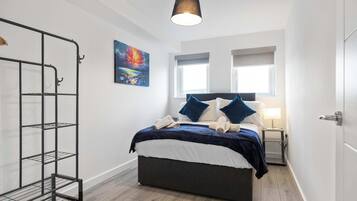 1 bedroom, iron/ironing board, travel cot, WiFi