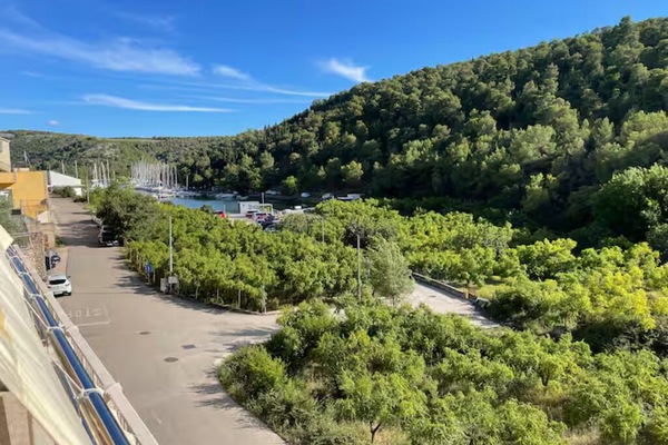 Vue depuis l’hébergement