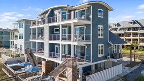 Exterior - Beachfront Duplex Unit, Pet Friendly, Mexico Beach, Gorgeous Views! (Mexico Beach)