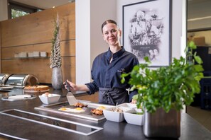 Frokostbuffé er inkludert hver dag