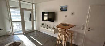 Gemütliche Ferienwohnung
Mit Überdachung 5 Minuten von der Hafen  entfernt