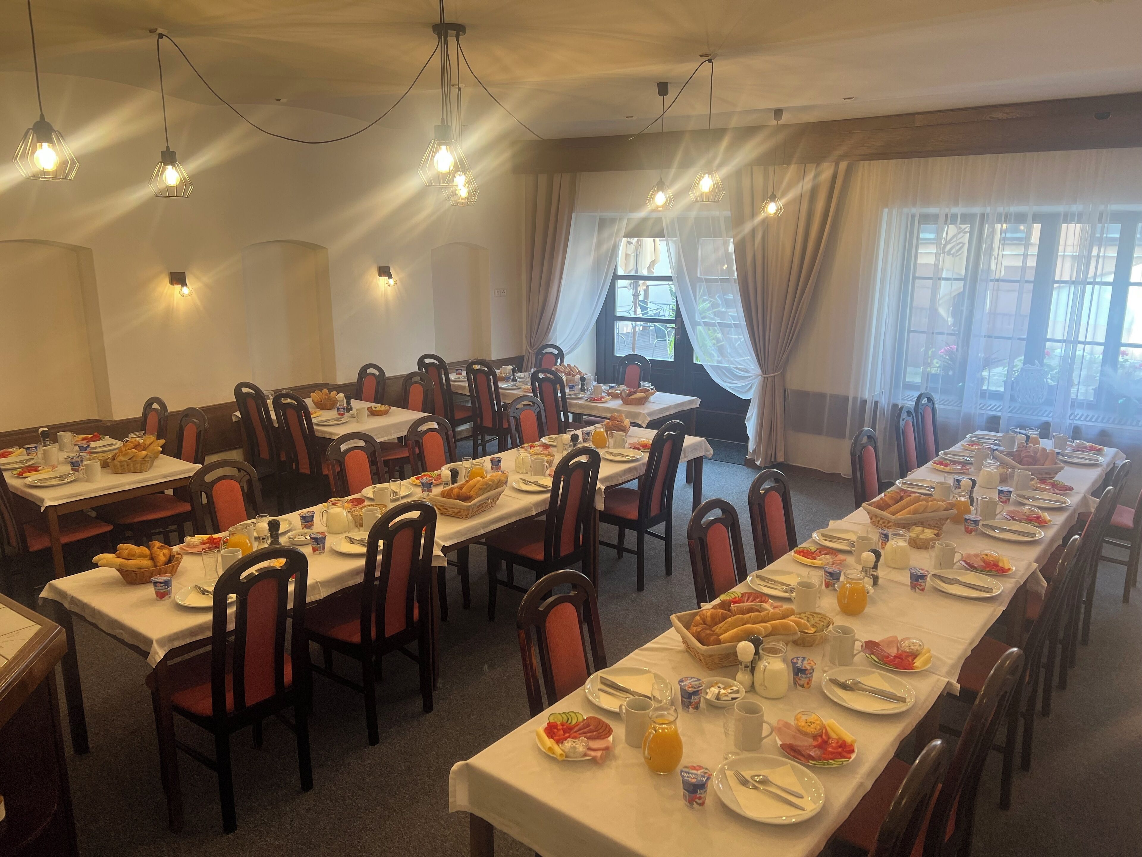 Gratis kontinental morgenmad hver dag