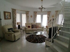 Living area - Villa sea view, private pool, quiet (Dénia)