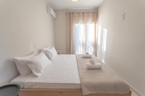 2 室のベッドルーム、アイロン / アイロン台、WiFi、ベッドシーツ