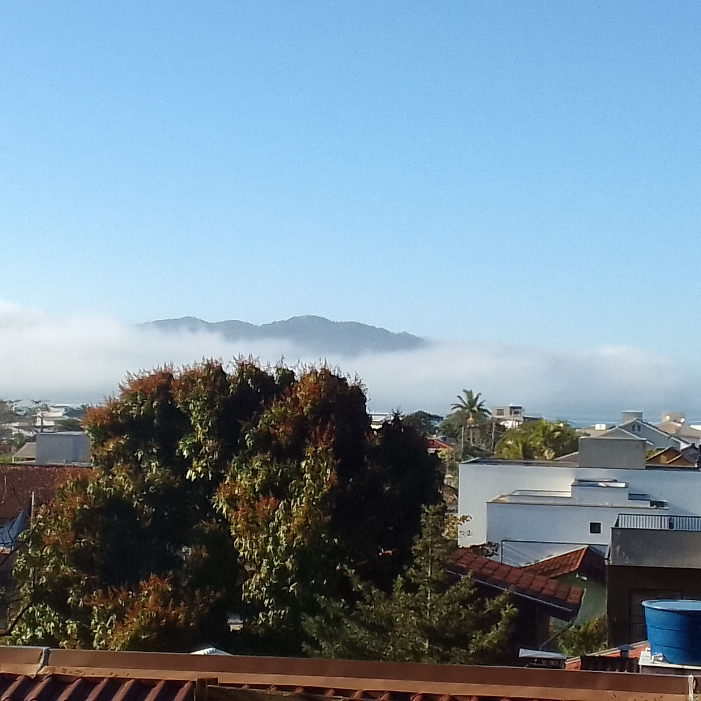 Blick von der Unterkunft