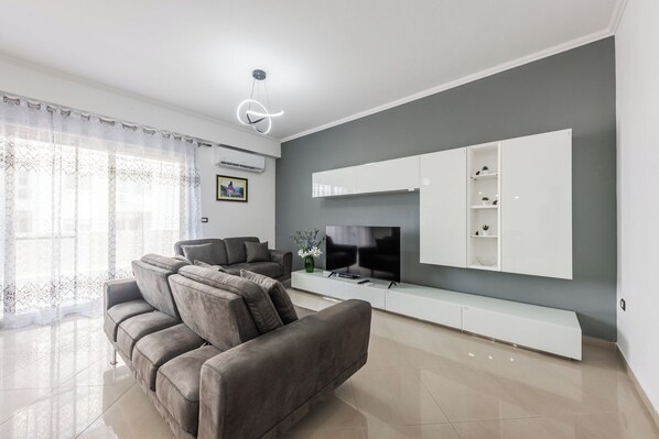 Living area - The City Grand Veranda by PS (Durrës)