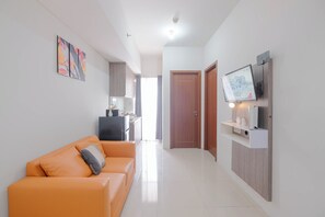 Apartment | Living room - Warm And Comfy 2Br Apartment At Vittoria Residence (Cikarang)