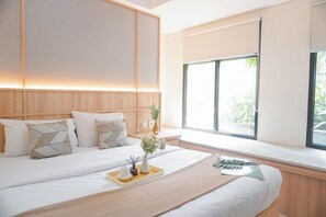 2 bedrooms, bed sheets - Cozy Living 2Br Apartment At Pollux Chadstone (Cikarang)