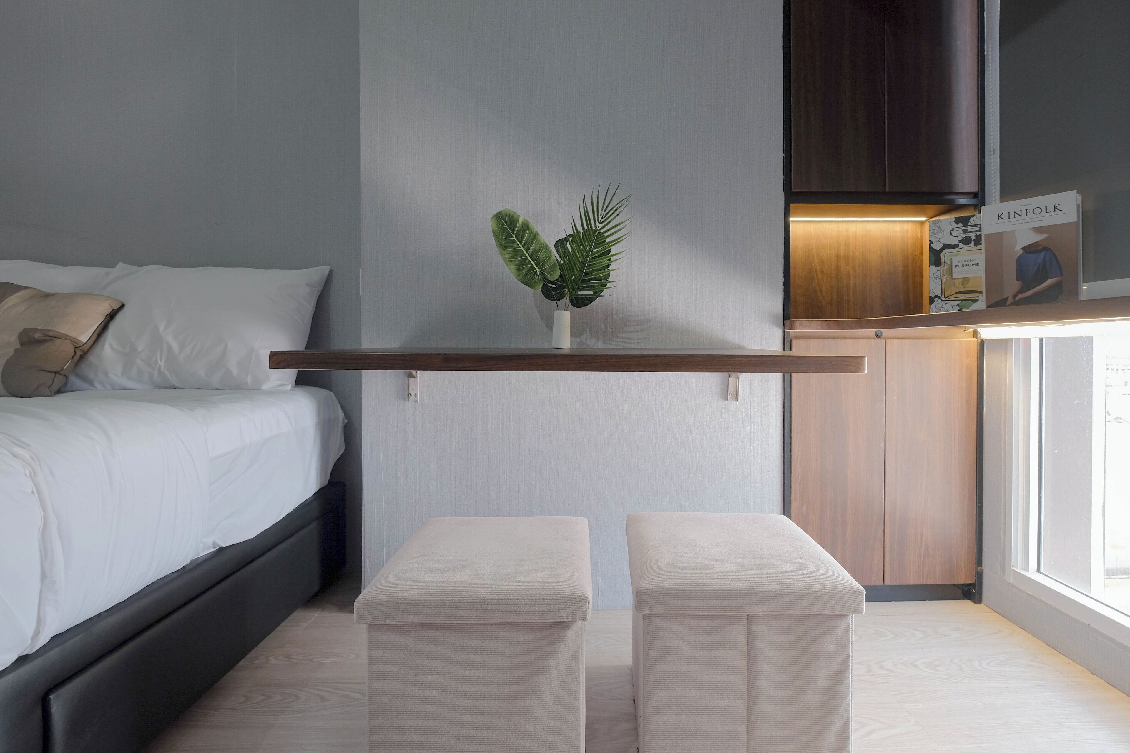 Lejlighed | 1 soveværelse, sengetøj