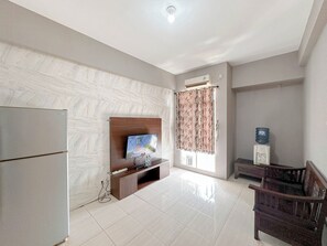 Standard Apartment | Living room - 2Br Best Deal And Homey At Bale Hinggil Apartment (Surabaya)