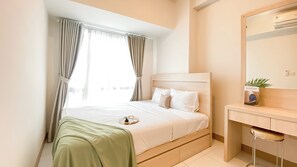 Standard Apartment | 2 bedrooms - Comfortable 2Br At 6Th Floor Apartment Tokyo Riverside Pik 2 (Teluknaga)
