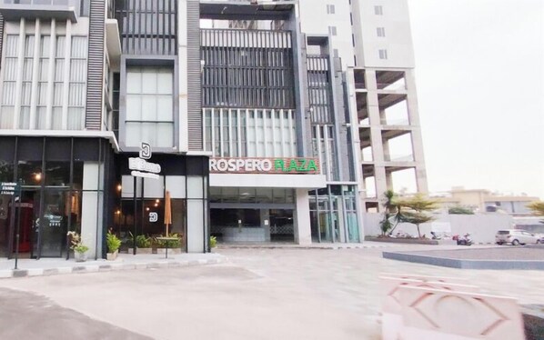 Fachada de la propiedad