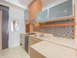 Standard Apartment | Private kitchen - The Chic 2Br Apartment At The Edge Bandung (Cimahi)