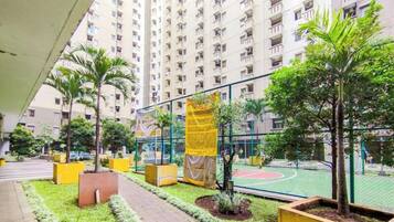 Terrain de basketball