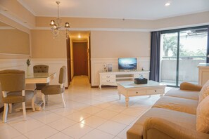 Standard Apartment | Living room - Spacious And Luxury 3Br At Sudirman Tower Condominium Apartment (Jakarta)