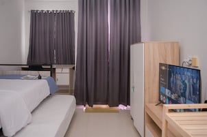 1 habitación y ropa de cama 