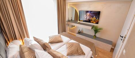 Appartement, 1 chambre, fumeur, balcon | Salle de séjour