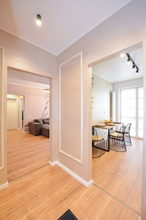 Apartamento, 1 quarto, para fumantes, sacada | Opções para refeição