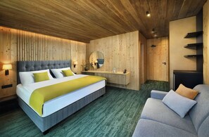 Colchones con efecto memoria y minibar 