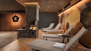 Sauna, hot tub, steam room, massages