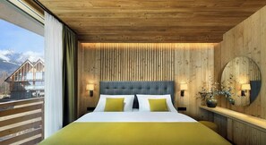 Classic Double or Twin Room, Mountain View | Memory foam beds, minibar, in-room safe, blackout drapes - Hotel ELEMENTS (Vysoké Tatry)