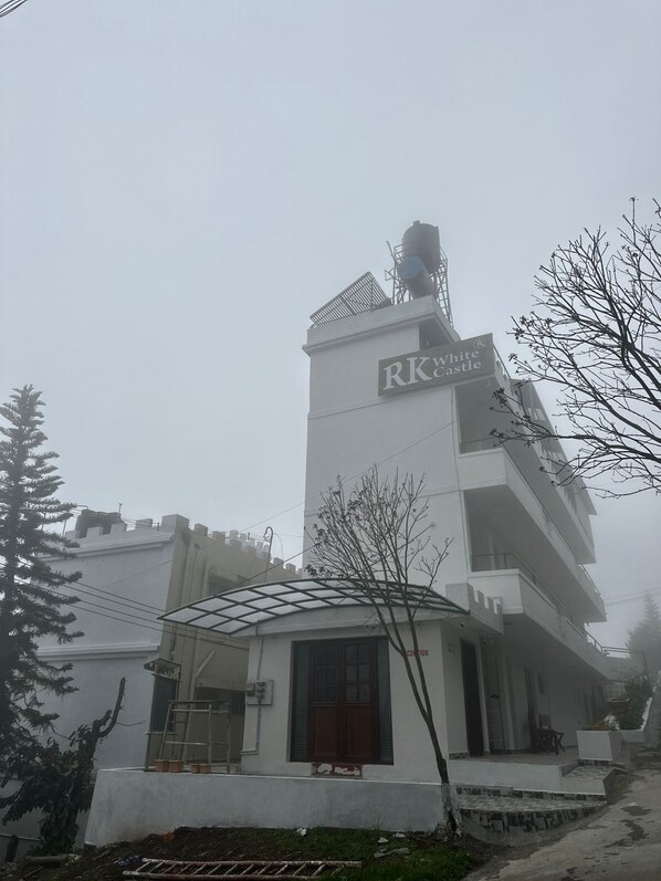 Voorkant van accommodatie