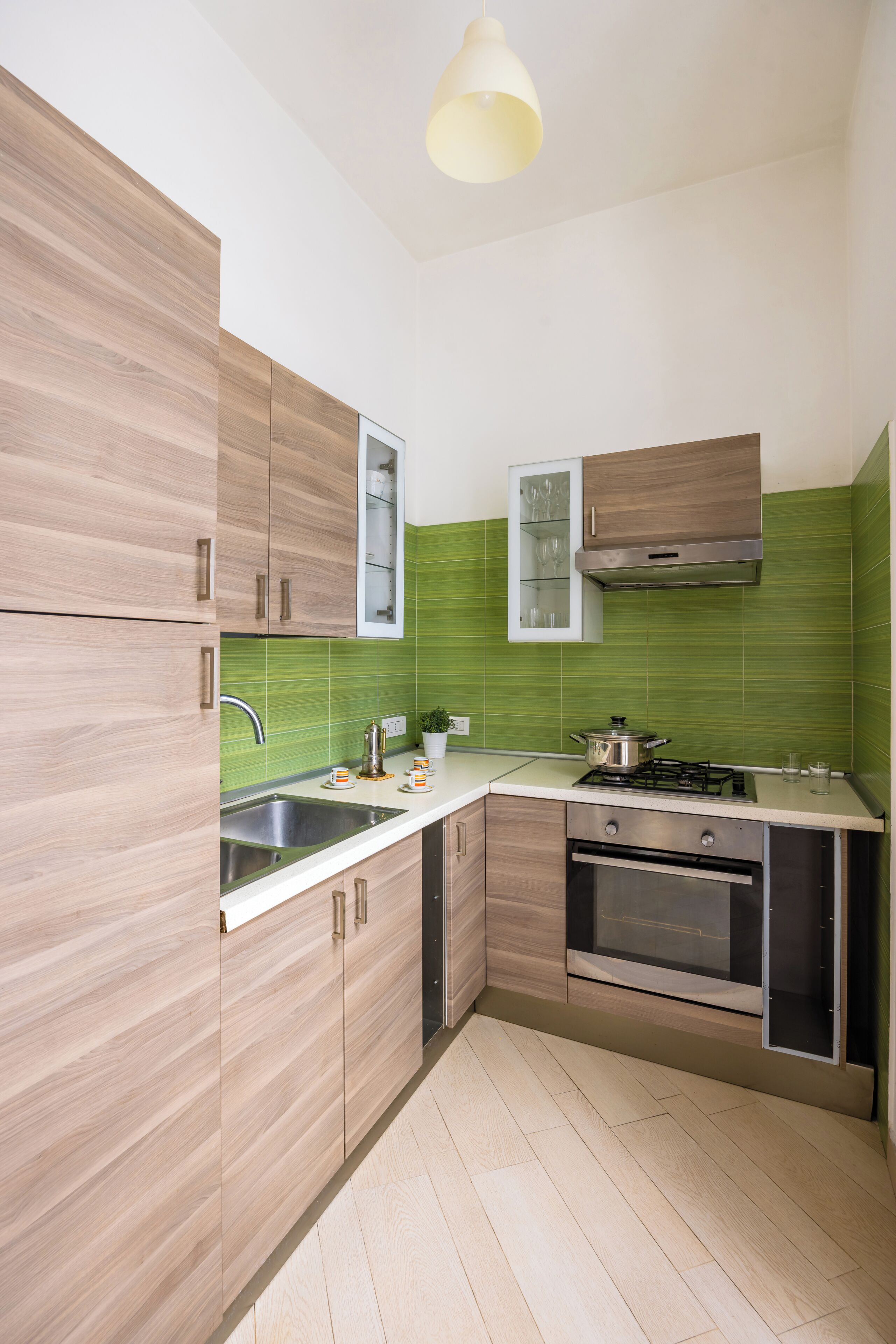 Family Apartment, Balcony | Private kitchen | Electric kettle