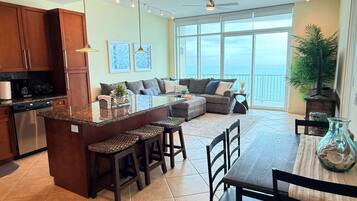 Smart TV, foosball, computer monitors