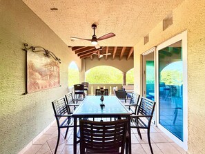 Outdoor dining