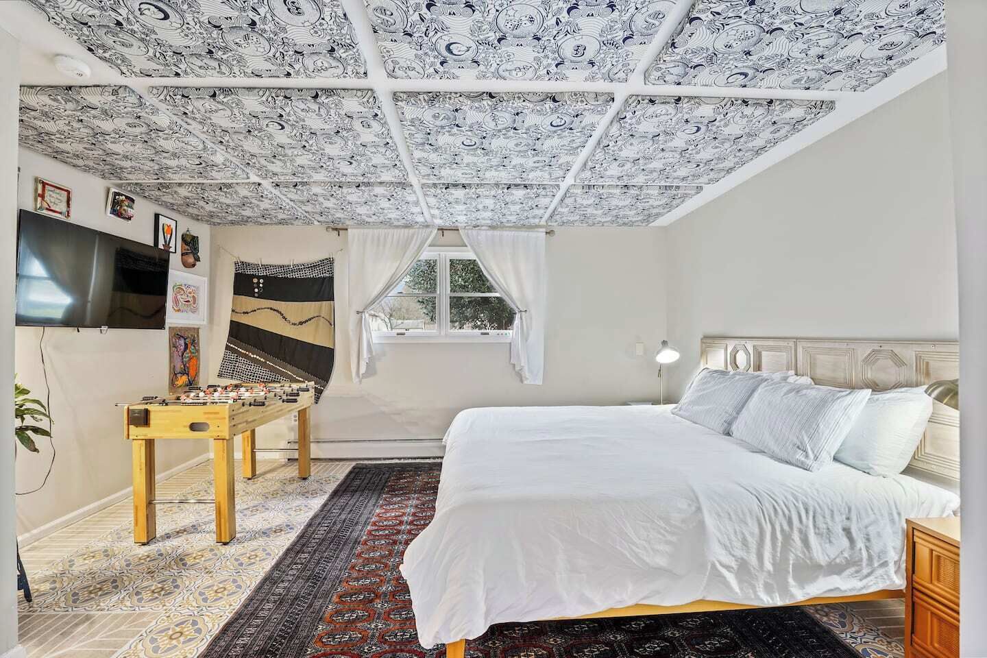 1 chambre, fer et planche à repasser, Wi-Fi gratuit, draps fournis