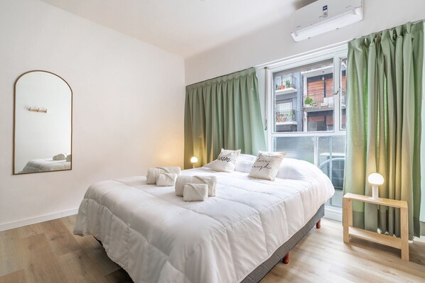 Internet, bed sheets - Cozy Renovated Studio in Recoleta (Ciudad Autónoma de Buenos Aires)