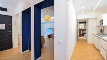 Apartamento, 1 quarto, para fumantes, sacada | Parte interna