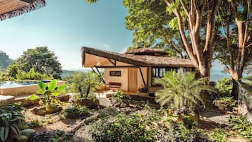 Luksusvilla, havutsikt (Casa Ceiba) | Terrasse/patio